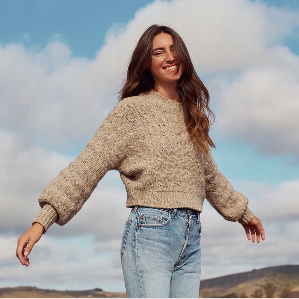 ISO Christy Dawn Frannie Sweater in Oatcake!